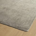 Kaleen Lauderdale Collection Light Graphite Area Rug 3'6" x 5'6"