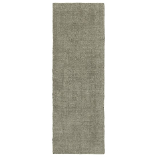 Kaleen Lauderdale Collection Light Graphite Area Rug 3'6" x 5'6"