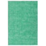 Kaleen Lauderdale Collection Bright Mint Throw Rug 2' x 3'