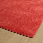 Kaleen Lauderdale Collection Bright Pink Throw Rug 2' x 3'