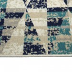 Kaleen Legata Collection Blue Teal Area Rug 7'10" x 10'