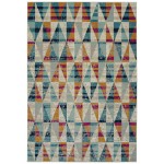 Kaleen Legata Collection Multi LtBlue Runner 2'2" x 7'6"