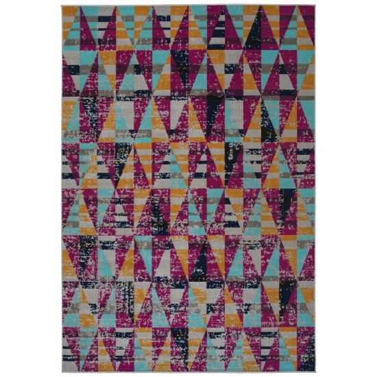 Kaleen Legata Collection Pink Gray Runner 2'2" x 7'6"