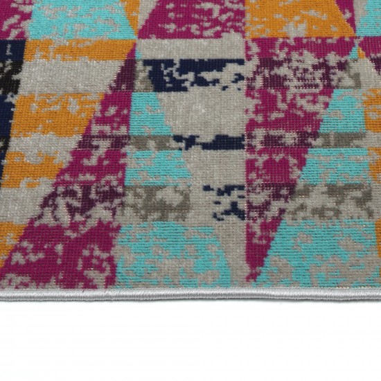 Kaleen Legata Collection Pink Gray Runner 2'2" x 7'6"