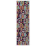 Kaleen Legata Collection Pink Gray Area Rug 4'1" x 5'7"