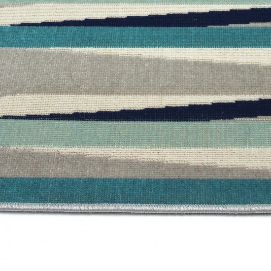 Kaleen Legata Collection Blue Gray Runner 2'2" x 7'6"