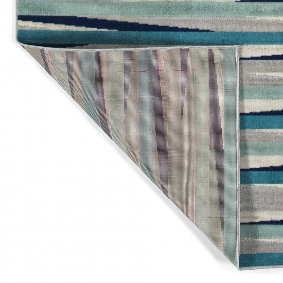 Kaleen Legata Collection Blue Gray Runner 2'2" x 7'6"
