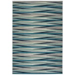 Kaleen Legata Collection Blue Gray Area Rug 5'3" x 7'3"