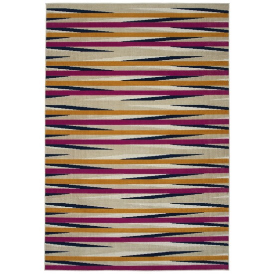 Kaleen Legata Collection LEG02-92 Pink Area Rug 4'1" x 5'7"