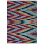 Kaleen Legata Collection Multi Pink Throw Rug 2' x 3'