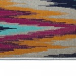 Kaleen Legata Collection Multi Pink Throw Rug 2' x 3'