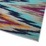 Kaleen Legata Collection Multi Pink Area Rug 5'3" x 7'3"