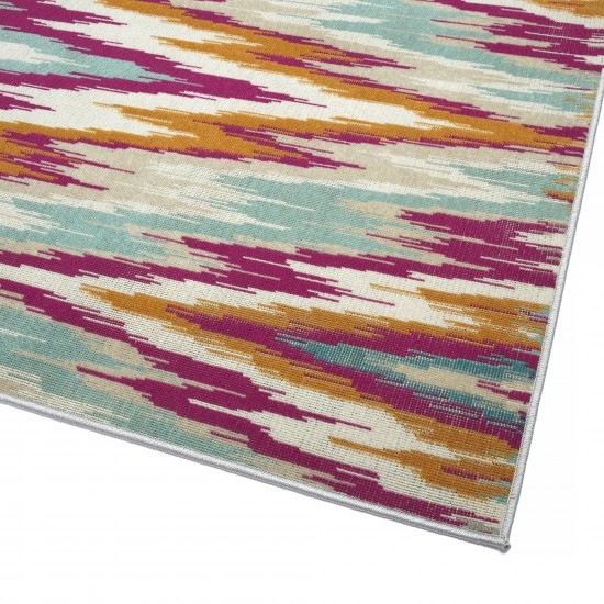 Kaleen Legata Collection Pink Orange Runner 2'2" x 7'6"