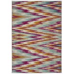 Kaleen Legata Collection Pink Orange Area Rug 4'1" x 5'7"