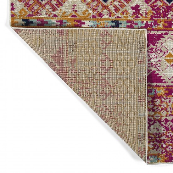 Kaleen Legata Collection LEG04-92 Pink Area Rug 5'3" x 7'3"