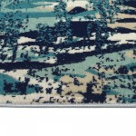 Kaleen Legata Collection Blue LtBlue Area Rug 4'1" x 5'7"
