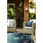Kaleen Legata Collection Blue LtBlue Area Rug 4'1" x 5'7"