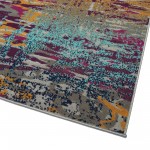 Kaleen Legata Collection Multi Orange Area Rug 7'10" x 10'