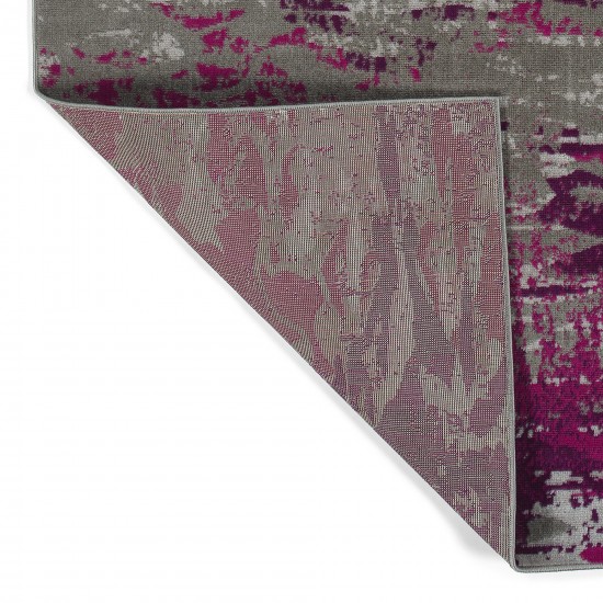 Kaleen Legata Collection Pink Plum Runner 2'2" x 7'6"