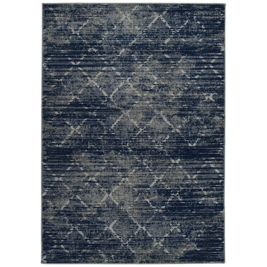 Kaleen Legata Collection Dark Navy Runner 2'2" x 7'6"