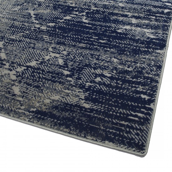 Kaleen Legata Collection Dark Navy Runner 2'2" x 7'6"