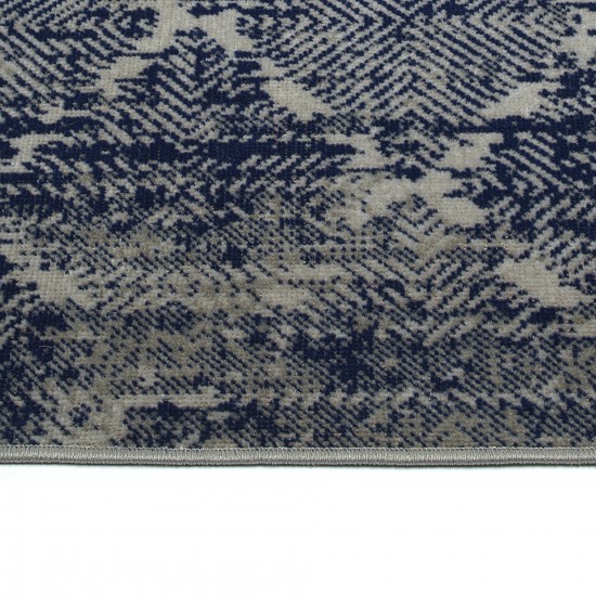 Kaleen Legata Collection Dark Navy Area Rug 5'3" x 7'3"