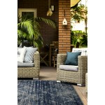 Kaleen Legata Collection Dark Navy Area Rug 5'3" x 7'3"