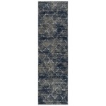 Kaleen Legata Collection Dark Navy Area Rug 5'3" x 7'3"