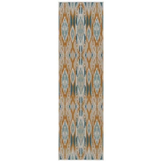 Kaleen Legata Collection Gold Sand Runner 2'2" x 7'6"