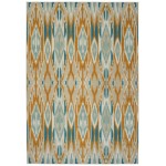 Kaleen Legata Collection Gold Sand Area Rug 5'3" x 7'3"