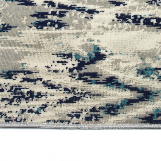 Kaleen Legata Collection Light Grey Runner 2'2" x 7'6"