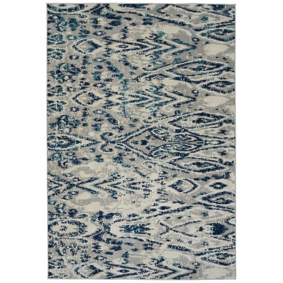 Kaleen Legata Collection Light Grey Throw Rug 2' x 3'