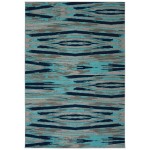 Kaleen Legata Collection Light Turquoise Area Rug 9' x 12'