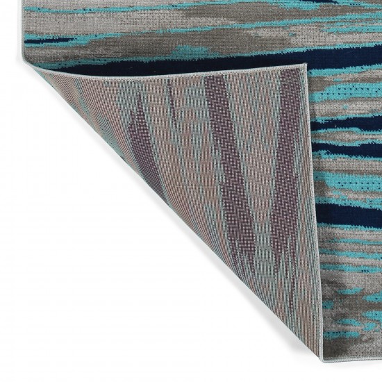 Kaleen Legata Collection Light Turquoise Area Rug 9' x 12'
