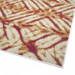 Kaleen Legata Collection Light Orange Area Rug 5'3" x 7'3"