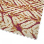 Kaleen Legata Collection Light Orange Area Rug 7'10" x 10'