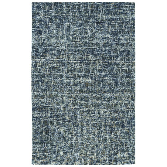 Kaleen Lucero Collection Dark Denim Area Rug 4' x 6'