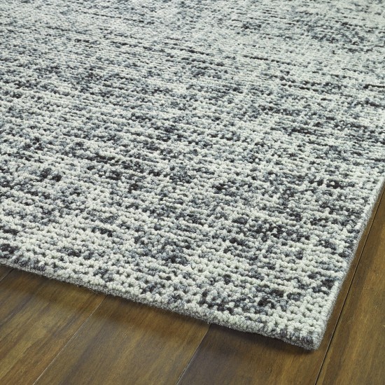 Kaleen Lucero Collection Dark Charcoal Area Rug 5' x 7'6"