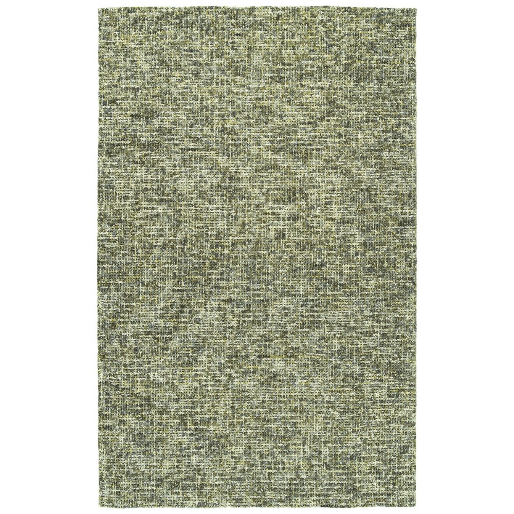 Kaleen Lucero Collection Dark Green Area Rug 4' x 6'