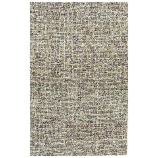 Kaleen Lucero Collection Dark Aubergine Area Rug 4' x 6'