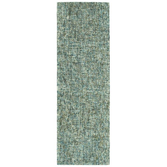 Kaleen Lucero Collection Dark Teal Runner 2'6 x 8'