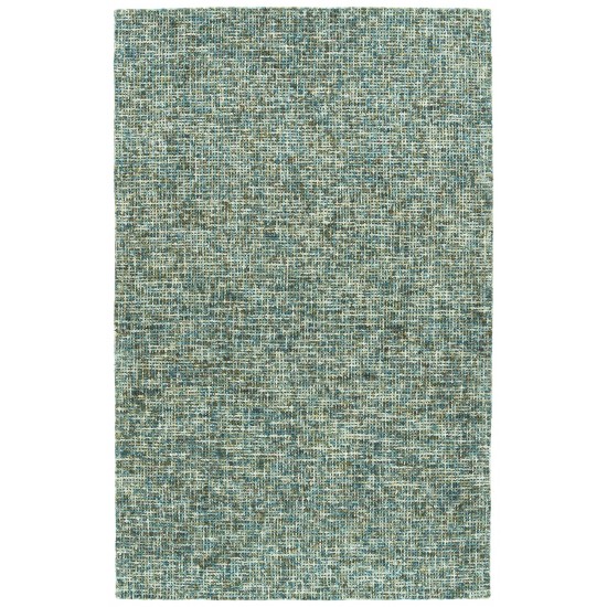 Kaleen Lucero Collection Dark Teal Area Rug 4' x 6'