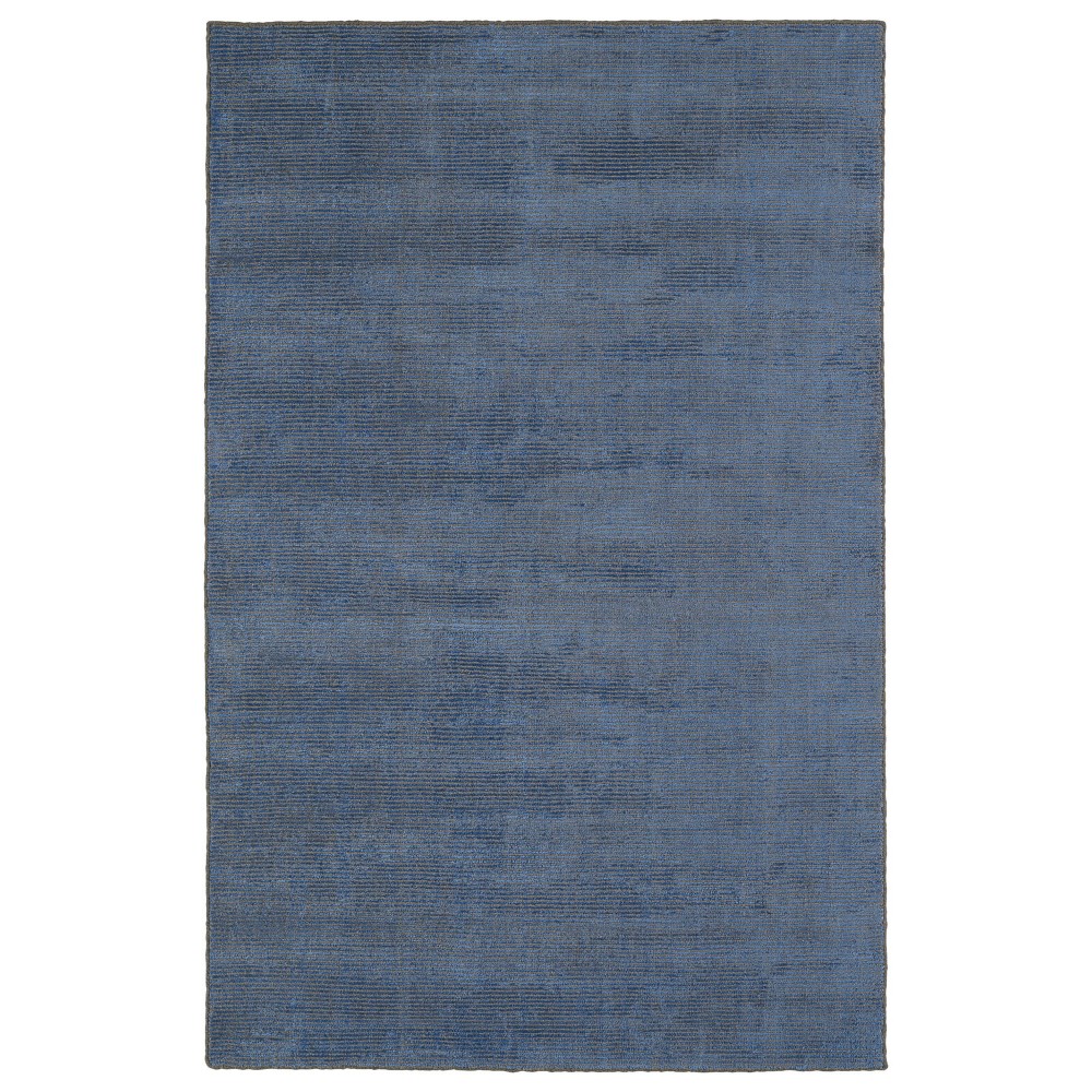 Kaleen Luminary Collection Dark Blue Throw Rug 2' x 3'