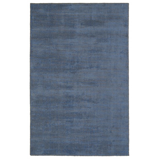 Kaleen Luminary Collection Dark Blue Throw Rug 3' x 5'