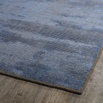 Kaleen Luminary Collection Dark Blue Throw Rug 3' x 5'