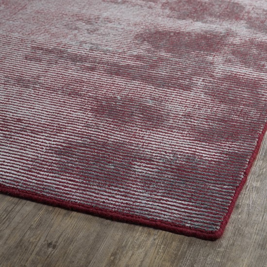 Kaleen Luminary Collection Dark Red Throw Rug 3' x 5'