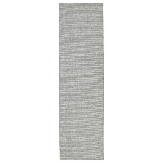 Kaleen Luminary Collection Light Grey Throw Rug 2' x 3'