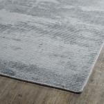 Kaleen Luminary Collection Light Silver Area Rug 5' x 7'9"