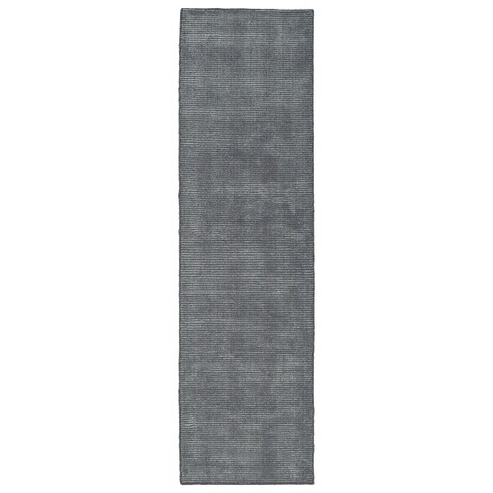 Kaleen Luminary Collection Dark Carbon Runner 2'3" x 8'