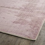 Kaleen Luminary Collection Light Lilac Throw Rug 2' x 3'